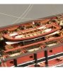 ARTESANIA LATINA 22901 Santisima Trinidad Trafalgar Ed. 1805 + figurki + miedziane poszycie 1/84